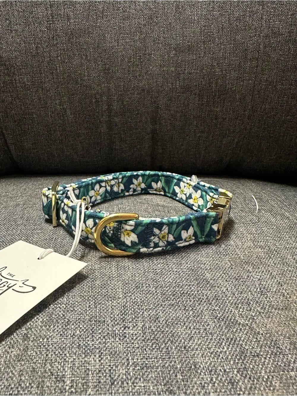 The Foggy Dog Floral Dog Collar